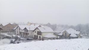 Sibiu - prima zăpadă - iarna 2015-2016