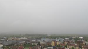 Aversa de ploaie moderata (directia N)